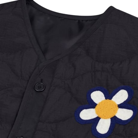 MISTER CHILD/Flower Quilted  Jacket "BLACK"