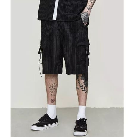 WOSS.official/Stripe Shorts
