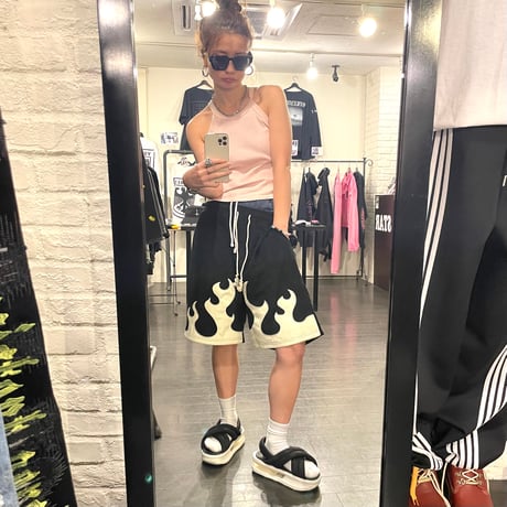 Mismatch NYC/Flame corduroy Shorts