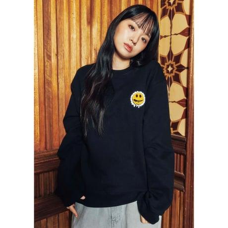 MISTER CHILD/LOGO Crewneck  "BLACK"