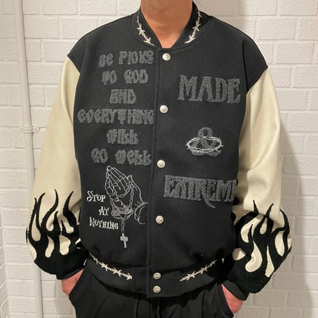 MADE EXTREME/ Christ stadium jacket BLACK