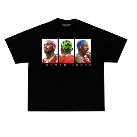 RODMAN official brand/Triple threat Tshirts