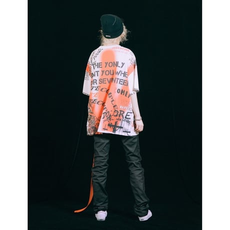 White Complex/Scribble BOX Tee