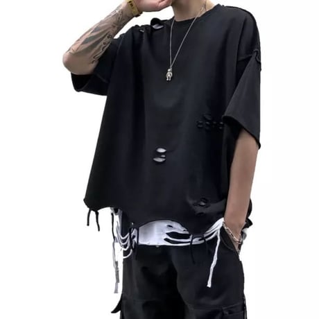 Mismatch NYC/inside out cut off TOPS