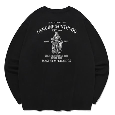 SAINT PAIN/GRACE LongSleeve Tee BLACK