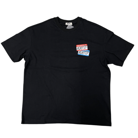 WOSS.official/Oversized name print Tshirs