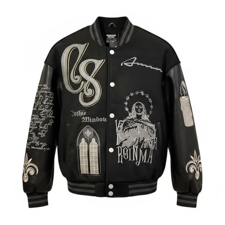 Mismatch NYC/ Pray Wool Varsity Jacket