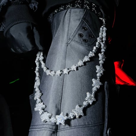 HOWSS / Star Stone Wallet Chain