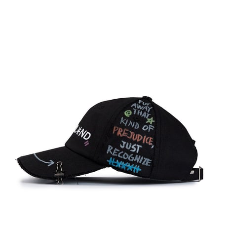 BLACK BLOND/Smile CUSTOM CAP
