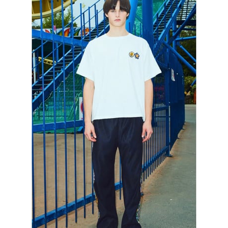 MISTERCHILD/SMILE Double LOGO Tshirts "WHITE"