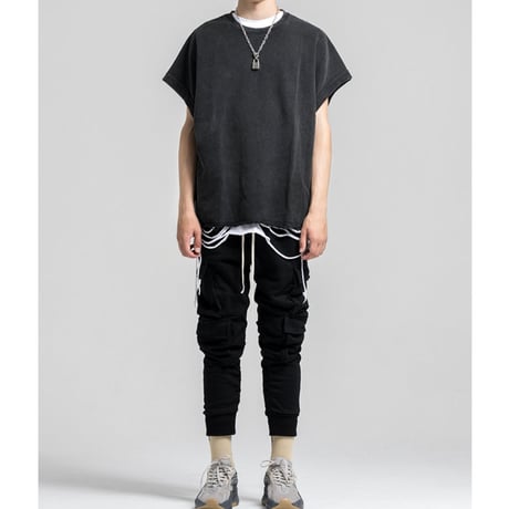 Mismatch NYC/inside out cut off VEST