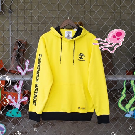 Timberland × Sponge Bob /Hoodie Yellow