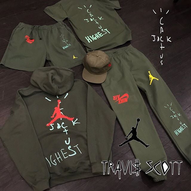 Nike × Travis Scott /Cactus Jack JORDAN Sweat P