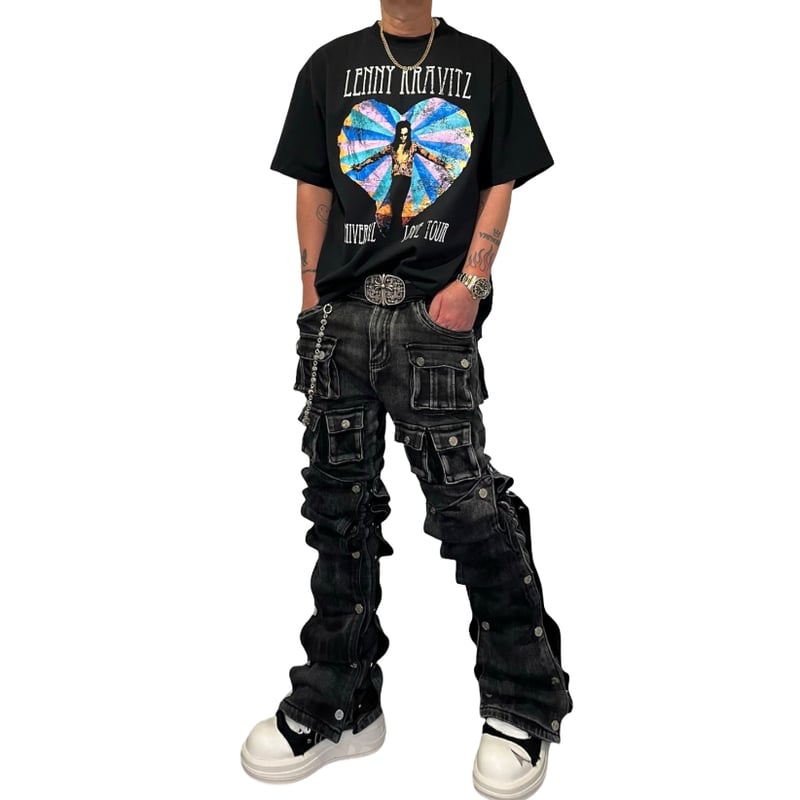 Lenny Kravitz × Giant Vintage official Tee | BI