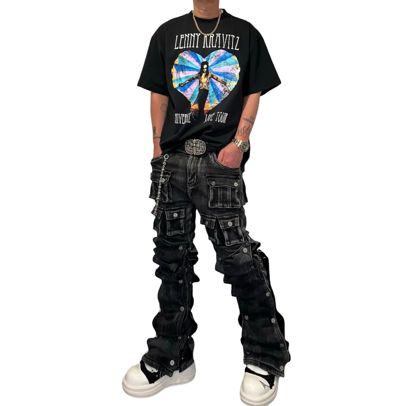 Lenny Kravitz × Giant Vintage official Tee | BI
