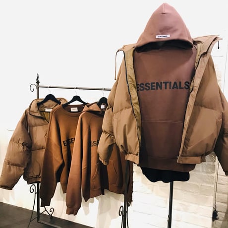 FOG Essentials/Puffer Jacket BROWN