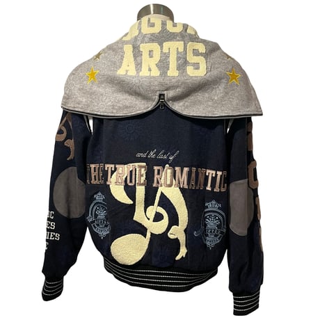 LIFTED ANCHORS/Letter Man 2way flight Jacket