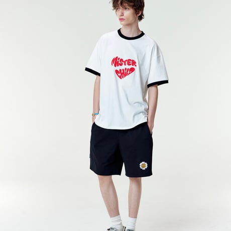 MISTERCHILD/ Heart Beat Tshirts "WHITE"