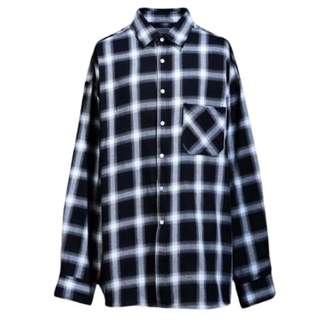 By The R/Check Long Shirts "BLACK/RED"