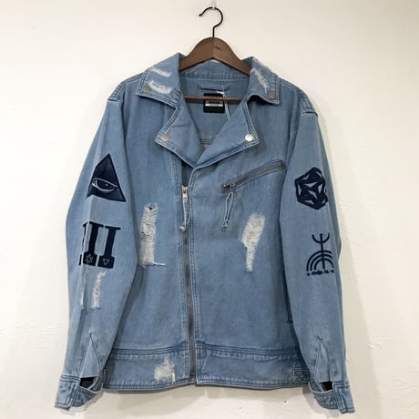 WOSS.official/Oversized Riders denim jacket