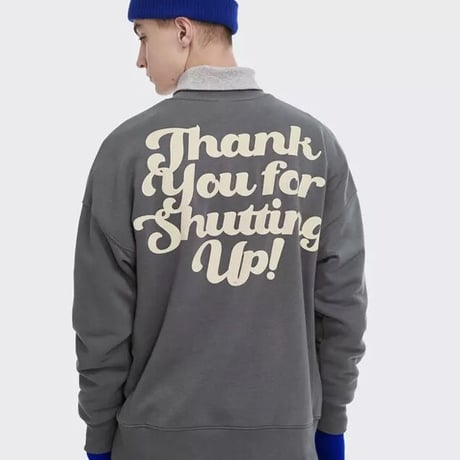 WOSS.official/message Crewneck