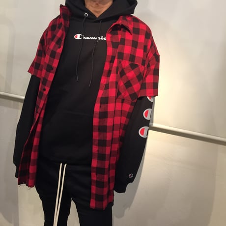 Granted/Art Paint Oversized cut off shirts