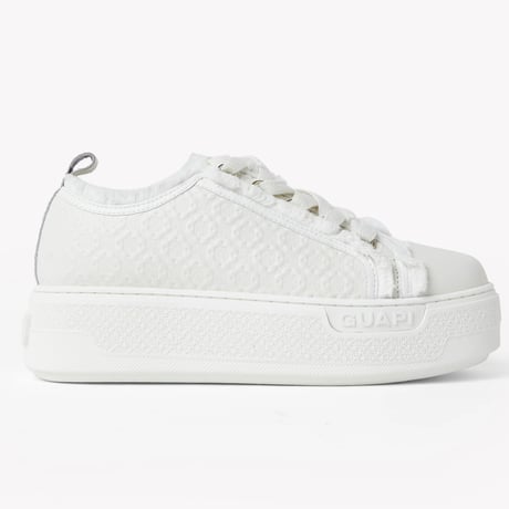 GUAPI / ghost white void Platform Sneaker