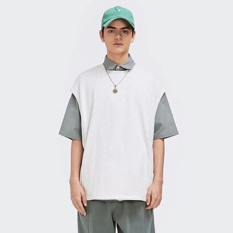 WOSS.official/Oversize CUT OFF Sweat
