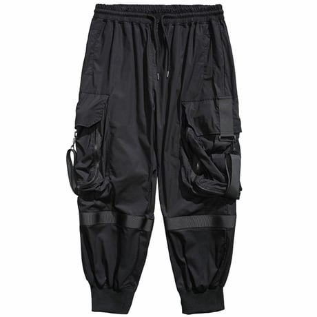 WOSS.official/Belt Cargo Pants BLACK