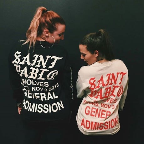 Saint Pablo Tour/official long sleeve