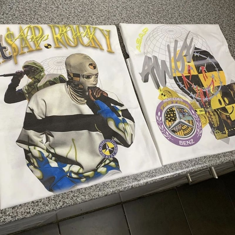 AWGE/ASAP Rocky Tshirts ホワイト | BINGOSTAR ・ ビンゴスター