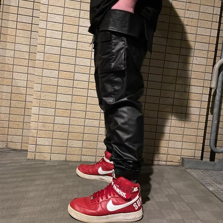 Mismatch NYC/Lether crotch pants