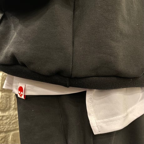 By The R/ Long LS Tee "WHITE/BLACK"