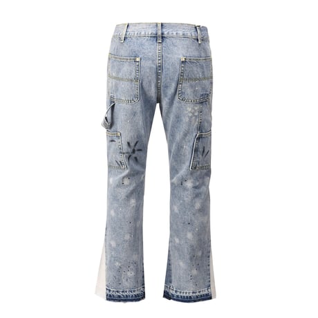 WOSS.official/Buggy  denim pants　"Blue "