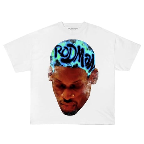 RODMAN official brand/Head Blue Tshirts