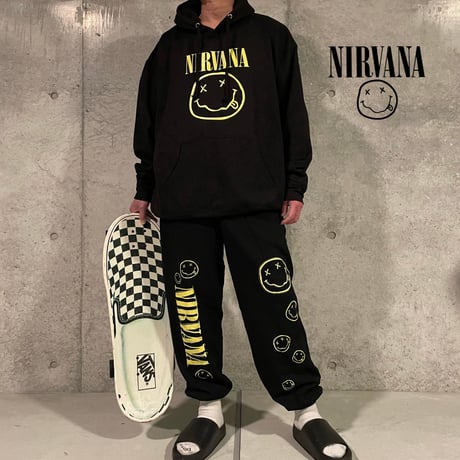 NIRVANA/Official Oversize SetUp (hoodie＋pants)