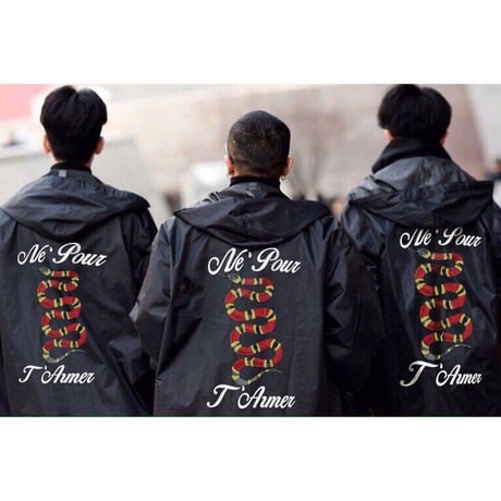 Official Fake/BORN FOR LOVE RAIN COAT
