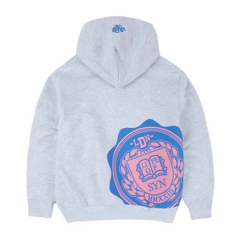 SYNA WORLD / Logo college Hoodie (GRAY)