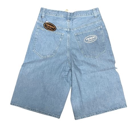VANSON / Skalton Bones Denim Shorts "INDIGO"