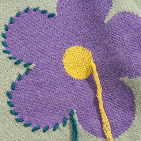 WOSS.official/Flower  Knit