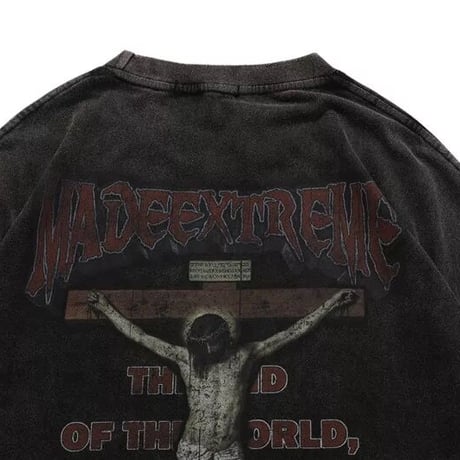 Mismatch NYC/Washed cross Longsleeve Tee