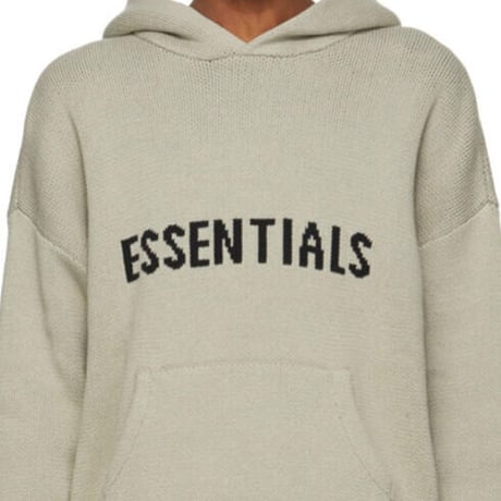 FOG Essentials/Knit Hoodie "khaki"