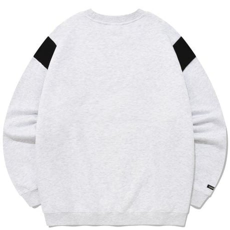 SAINT PAIN/Saint Club Varsity Crewneck "GRAY"