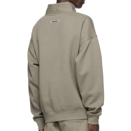 FOG Essentials/HALF ZIP pullover "MOSS"