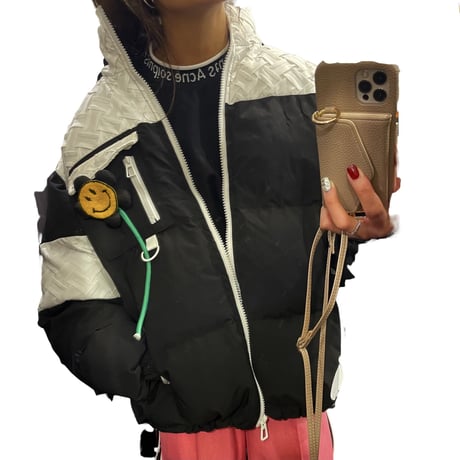 WOSS.official/Flower Puffer jacket