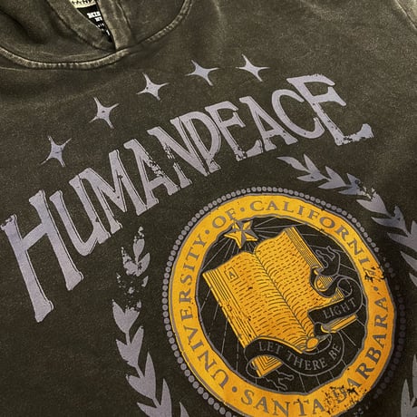 Mismatch NYC/ Washed Black college hoodie