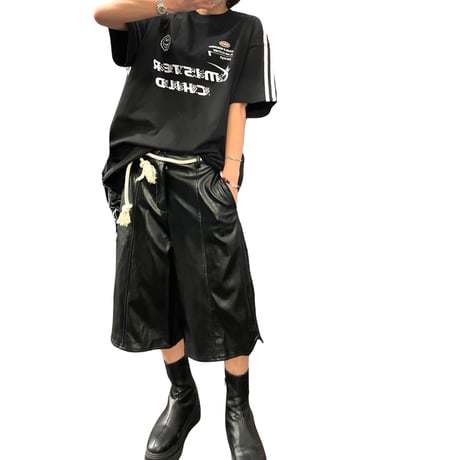 Mismatch NYC/Lether Long Shorts