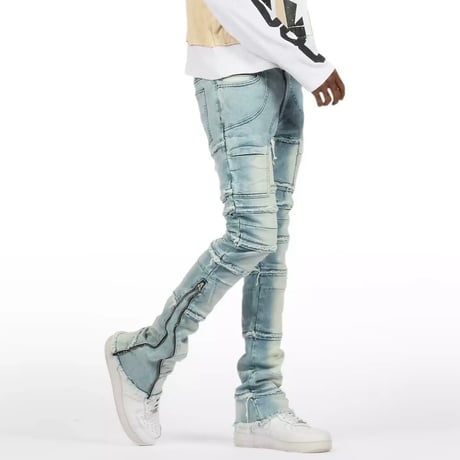 RockStar Original / Zip 2way Flare denim