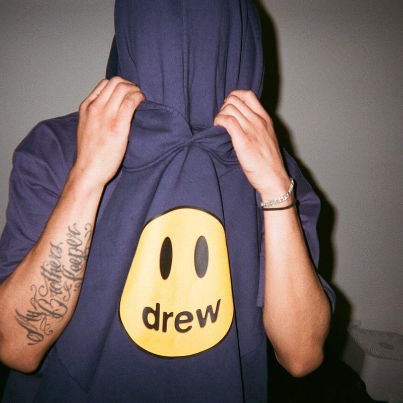 Drew House/Mascot Hoodie DARK NAVY | BINGOSTAR  