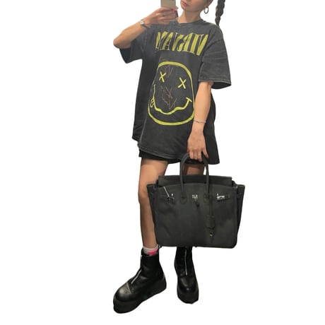 Mismatch NYC/”Nirvana” Smile vintage Tee